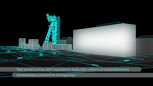 kadr z animacji Nowe Muzeum Śląskie