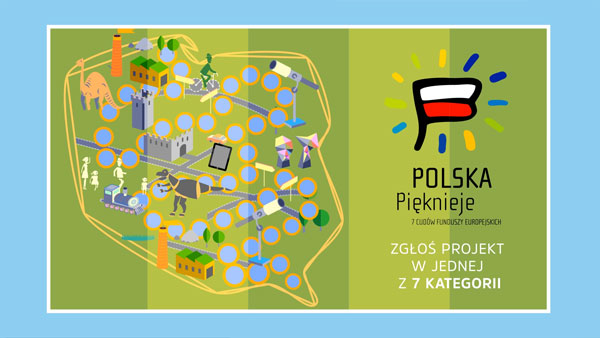 kadr z animacji Polska Pięknieje